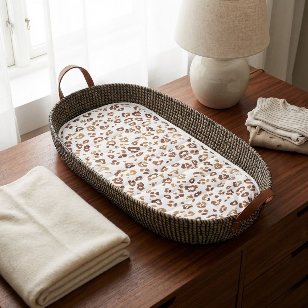 Golden Leopard Nest Liner